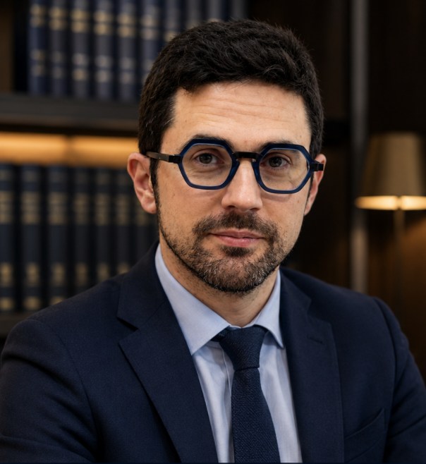 Dominique Zaza, expert en taxation et formalités notariales, à son bureau
